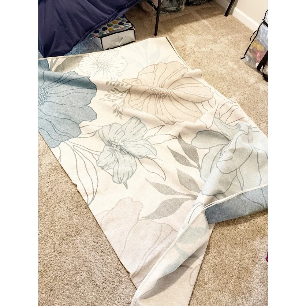 Ruggable Floral HUGE Washable rug 14' x 10'